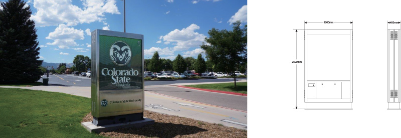 LEDPixel Totem Display